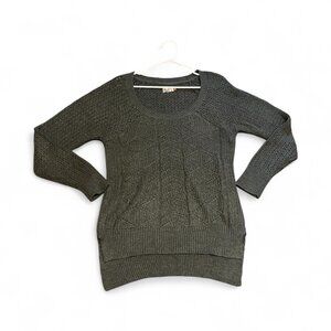 SO; Women's XL;  Gray Knit Sweater